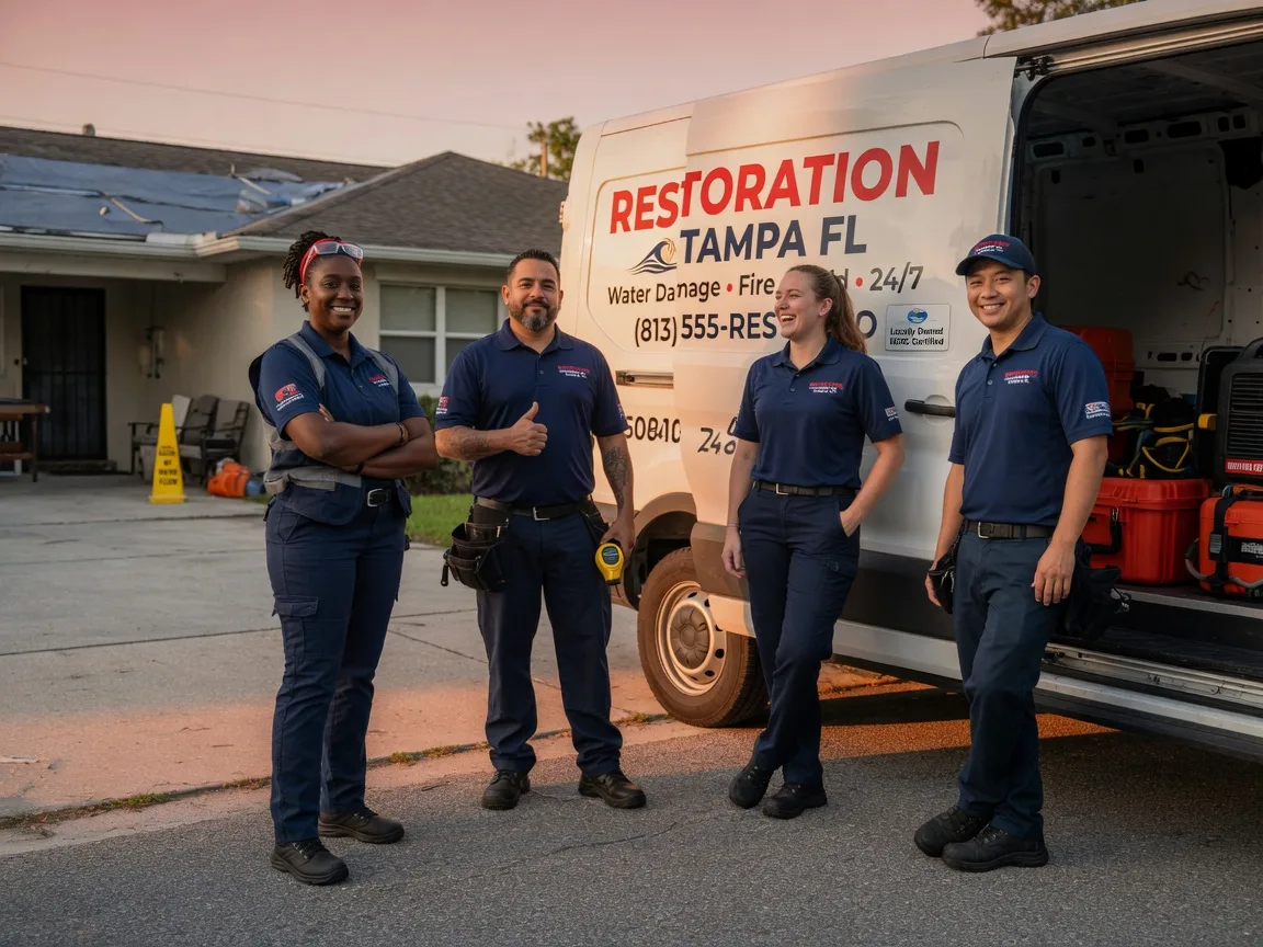 Water Damage Restoration company in Dustin, OK
